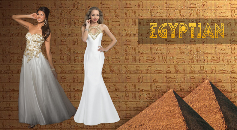 Egypt Themed Prom Dresses